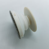 Silver real glitter pop up stand and grip