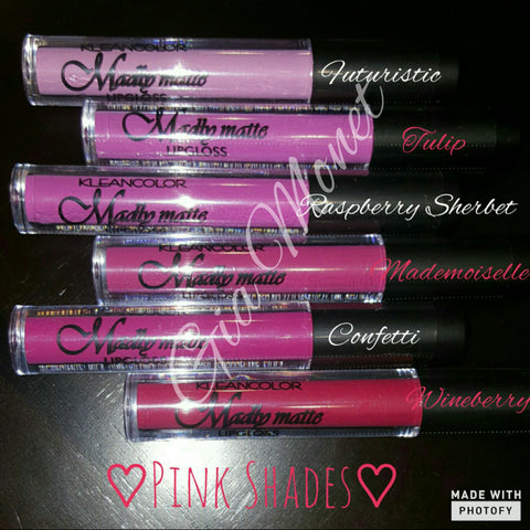Matte liquid lipstick - Pink shades