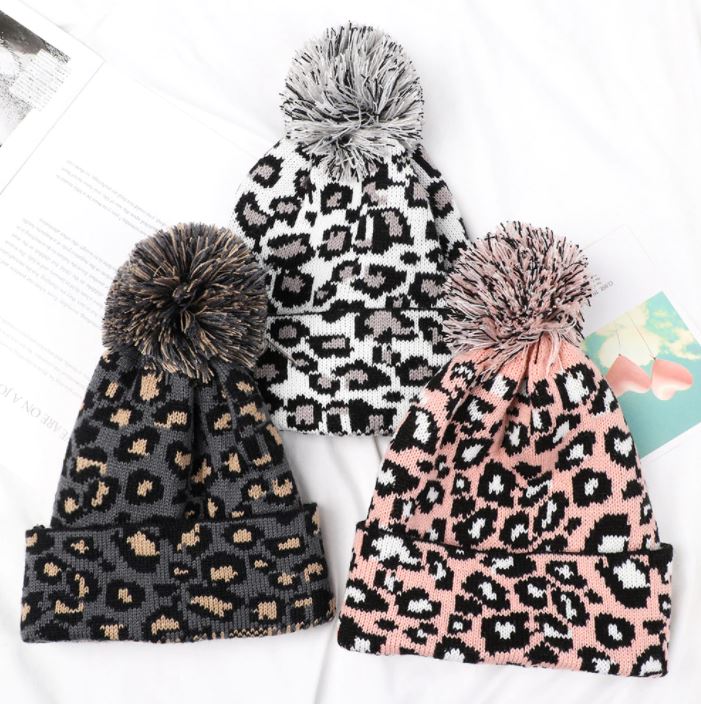 Speedy Pros Custom Pom Pom Beanie – Elephant Head Embroidery On Acrylic Skull Cap – Unisex Winter Hat