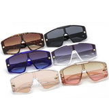 Shield style sunglasses