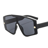Shield style sunglasses