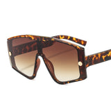 Shield style sunglasses