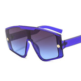 Shield style sunglasses