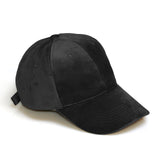 Gia Monet Soft faux suede adjustable baseball cap