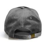 Soft faux suede adjustable baseball cap